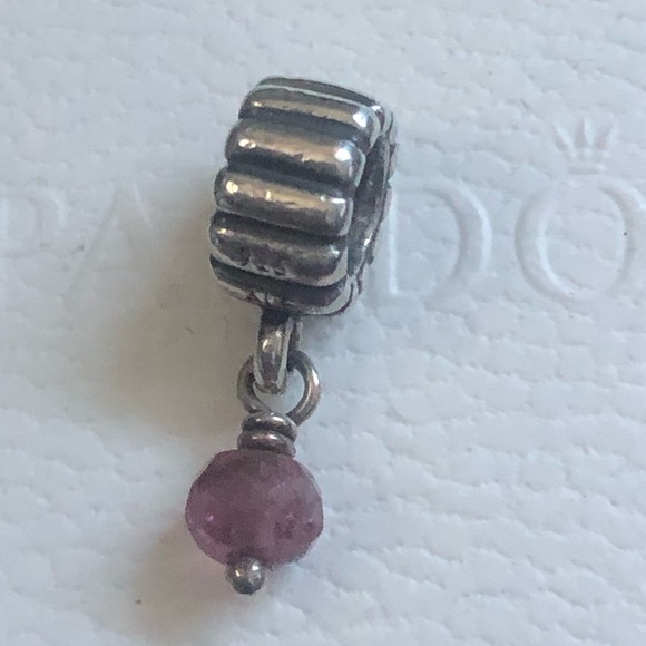 Retired Pandora dangle October birthday charm. - Picture 3 of 3